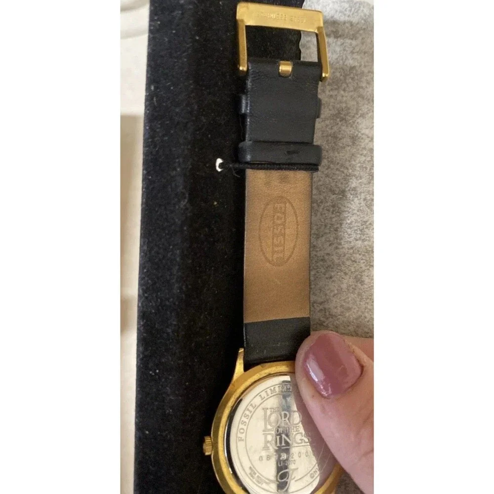 Fossil Lord of the Rings Limited Edition Watch LI-2070 W / Box & Map